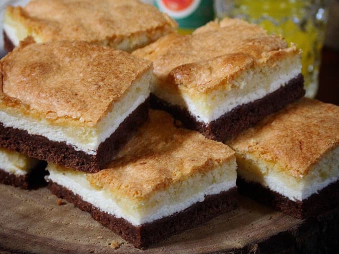 Tříbarevný koláč